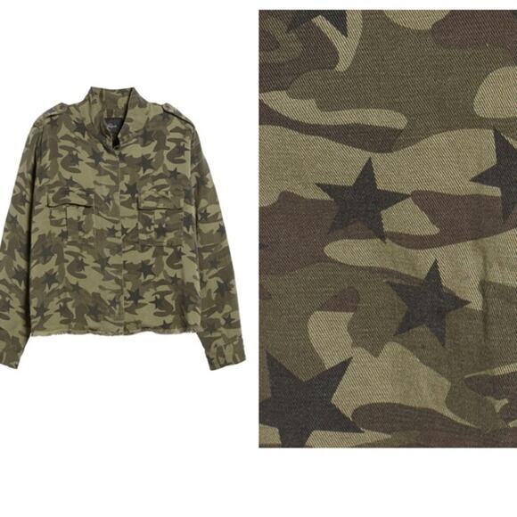 Rails Hendrick Camo Military Jacket Size XS New with Tags - Picture 3 of 7